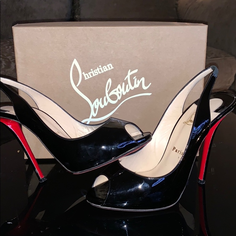 Christian Louboutin Gamma Talon Black pumps